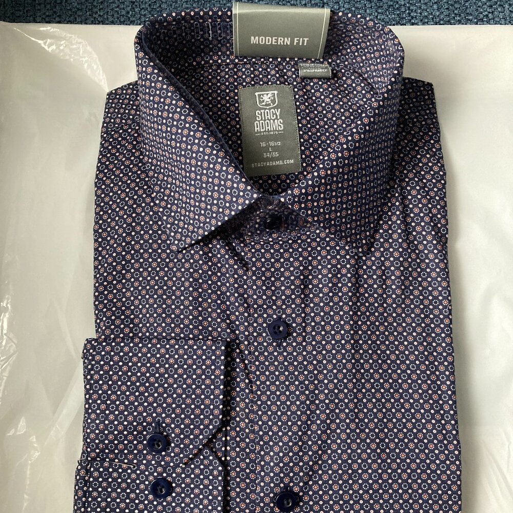 Stacy Adams Men's Button Down Shirt (NWT)